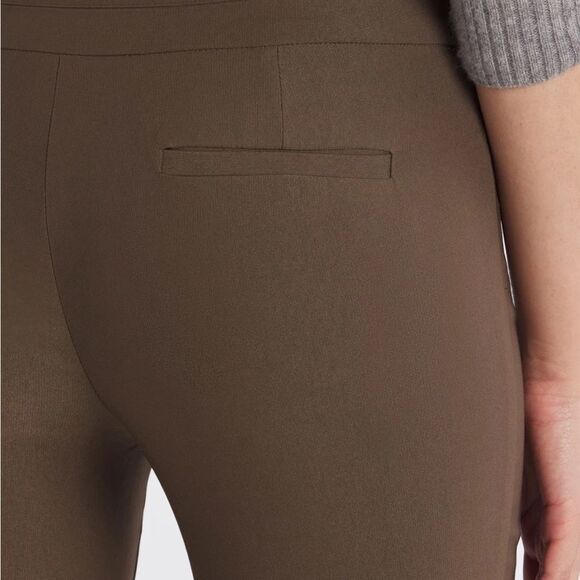 Violets and roses Ruthy Solid Zipper Bootcut Pant‎ brown sz 8 nwt - Picture 4 of 7